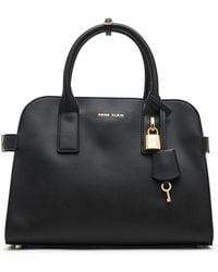 Anne Klein - Convertible Strap Medium Curved Satchel Bag - Lyst