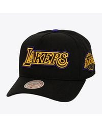 Mitchell & Ness - Los Angeles Lakers Class Act Pro Snapback Hat - Lyst