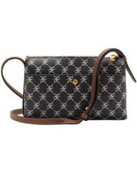 Mango - Printed Logo Shoulder Bag - Lyst