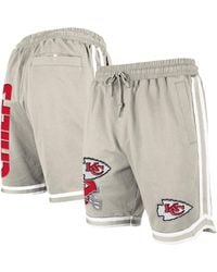 KTZ - Kansas City Chiefs Stone Multi Patch Shorts - Lyst