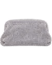 Nina - All Over Crystal Frame Magnet Clutch - Lyst