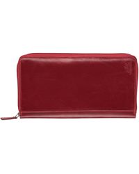 Mancini - Casablanca Collection Deluxe Zippe Passport And Travel Organizer - Lyst
