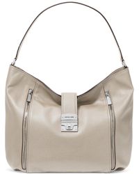 Michael Kors - Addie Extra Large Leather Hobo Shoulder Bag - Lyst