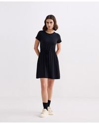 REISTOR - Drawstring Short T-shirt Dress - Lyst