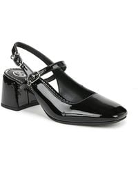 Sam & Libby - Grace Block Heel Slingback Mary Jane Pumps - Lyst