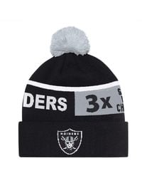 Starter - And Las Vegas Raiders Chyron Cuffed Knit Hat - Lyst
