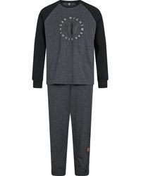 Cr7 - Cotton Loungewear Top And Pant Set - Lyst