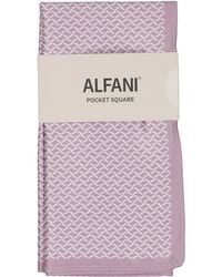 Alfani - Mason Geometric Pattern Pocket Square - Lyst