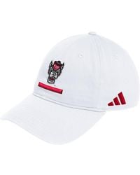 adidas - Nc State Wolfpack Locker Room Adjustable Slouch Hat - Lyst