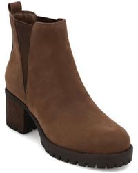 MIA - Jody Lug Sole Chelsea Booties - Lyst