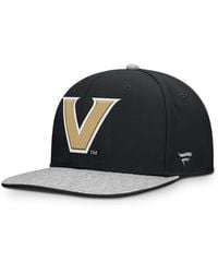 Fanatics - Black Vanderbilt Commodores Loden Snapback Hat - Lyst