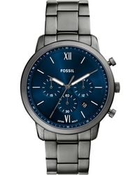 Fossil - Neutra Chronograph Stainless-steel Watch - Lyst