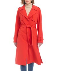 Kate Spade - New York Maxi Belted Water-resistant Trench Coat - Lyst