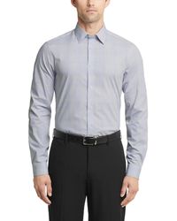 Calvin Klein - Steel Slim Fit Stretch Wrinkle Free Dress Shirt - Lyst