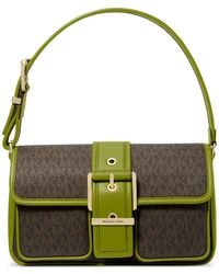 Michael Kors - Michael Colby Logo Shoulder Bag - Lyst