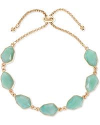 Style & Co. Colored Stone Slider Bracelet, Created For Macy's - Green