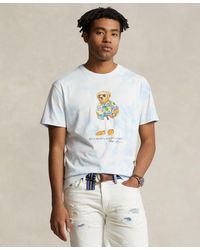 Polo Ralph Lauren - Classic-fit Polo Bear Tie-dye T-shirt - Lyst