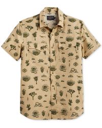 Pendleton - Laramie Desert Print Short Sleeve Button-front Shirt - Lyst