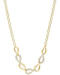 Effy - Effy Diamond Pave Link 18" Collar Necklace (2-1/8 Ct. T.w. - Lyst