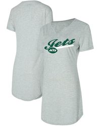 Concepts Sport - New York Jets Petition Knit Nightshirt - Lyst