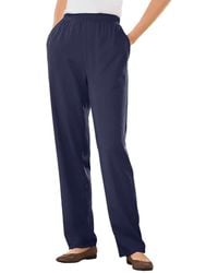 Woman Within - Within Tall 7-day Knit Straight Leg Pant - Lyst