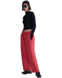Nike - Sportswear Mid-rise Oversized Open-hem French Terry Pants - Lyst