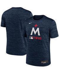 Nike - Minnesota Twins Authentic Collection Velocity Performance Practice T-shirt - Lyst