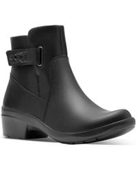 Clarks - Collection Angie Serena Wedge Booties - Lyst