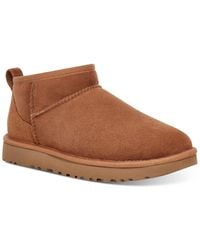 UGG Kristin Wedge Bootie in Brown | Lyst