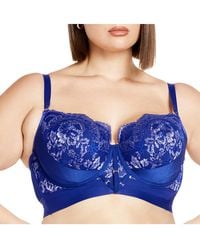 City Chic - Plus Size Alexis Contour Longline Bra - Lyst