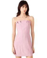 steve madden dyanne poplin pleated mini dress STEVE MADDEN Dyanne Poplin Pleated Mini Dress