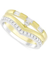 Macy's - 3-pc. Set Lab-grown Stack Rings (3/8 Ct. T.w. - Lyst