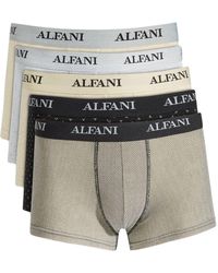 Alfani 5-pk. Solid Trunks, Created For Macy's - Multicolour