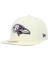 KTZ - Baltimore Ravens Chrome Color Dim 59fifty Fitted Hat - Lyst