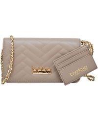 Bebe - Large Sophia Crossbody Bag - Lyst