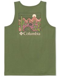 Columbia - Logo Graphic Tank Top - Lyst