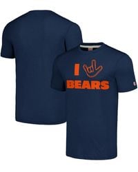 Homage - And Chicago Bears The Nfl Asl Collection By Love Sign Tri-blend T-shirt - Lyst
