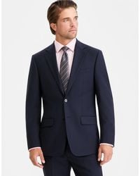 Calvin Klein - Slim-fit Wool-blend Stretch Suit Separate Jacket - Lyst