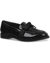 On 34th - Kasandra Bow Loafers - Lyst