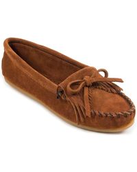 Minnetonka - Kilty Hardsole Moccasin - Lyst