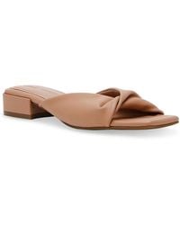 Anne Klein - Lorena Low Block Heel Dress Sandals - Lyst