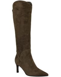 Guess - Palisa Wide Calf Tall Kitten Heel Dress Boots - Lyst