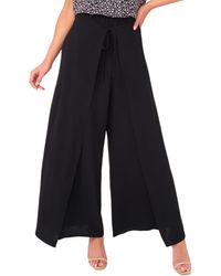 Cece - High-rise Side-overlap Self-tie Pants - Lyst