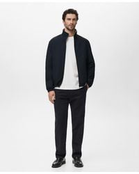 Mango - Quilted Water-repellent Reversible Jacket - Lyst