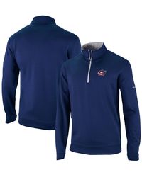 Columbia - Columbus Blue Jackets Wickham Hills Omni-wick Quarter-zip Jacket - Lyst