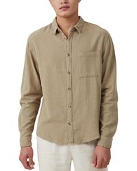 Cotton On - Portland Long Sleeve Shirt - Lyst