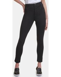 Karl Lagerfeld - High Waisted Seasonless Compression Pant - Lyst