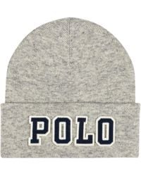 Polo Ralph Lauren - Polo Patch Beanie Hat - Lyst