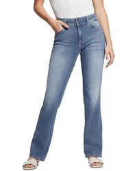 Guess - Shape Up Straight-leg Jeans - Lyst