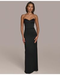 Donna Karan - Strapless Gown - Lyst